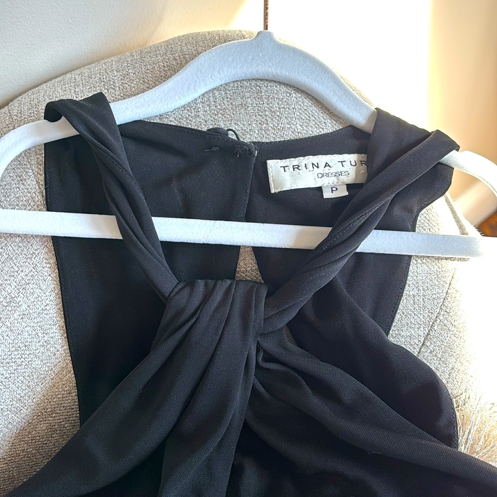 Trina Turk black jumpsuit, size P